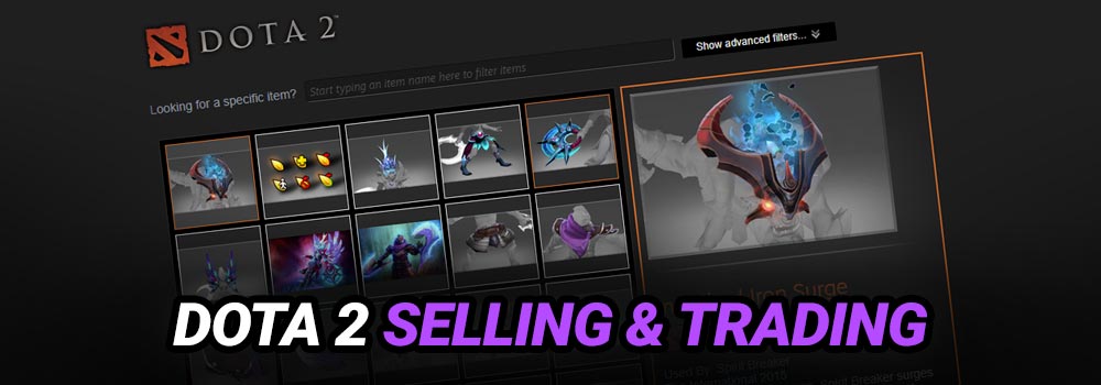 Dota 2 Selling and Trading