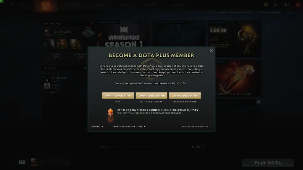 Dota-plus-subscription