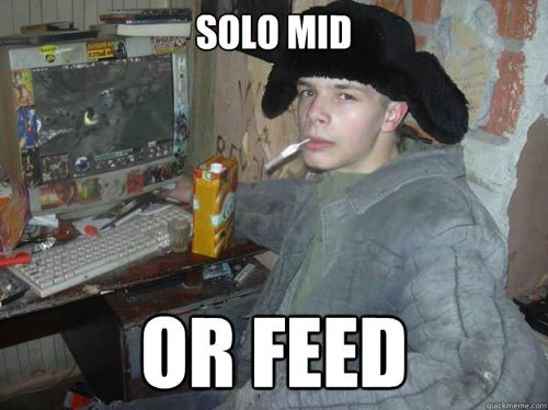 Dota 2 Solo Mid or Feed